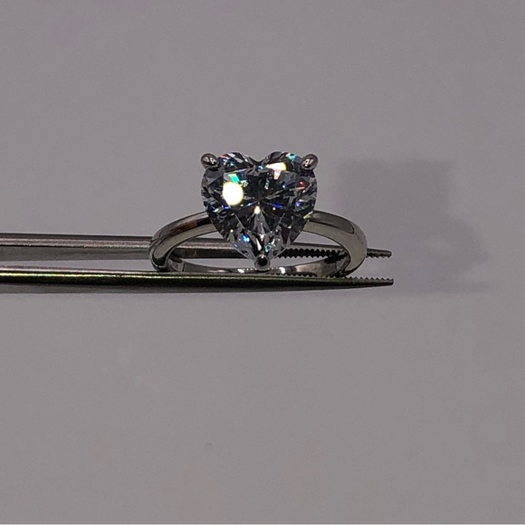 14k4ct Heart Ring - Picture 8 of 10